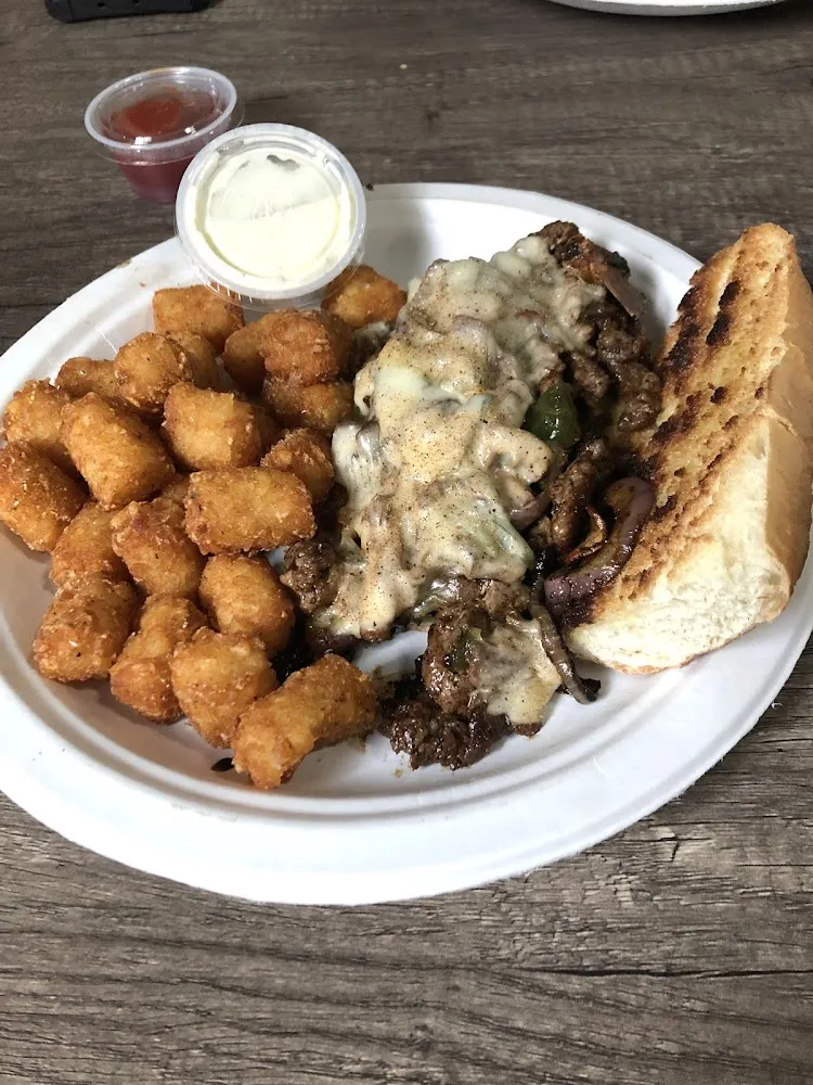Philly Cheese Steak Sandwich